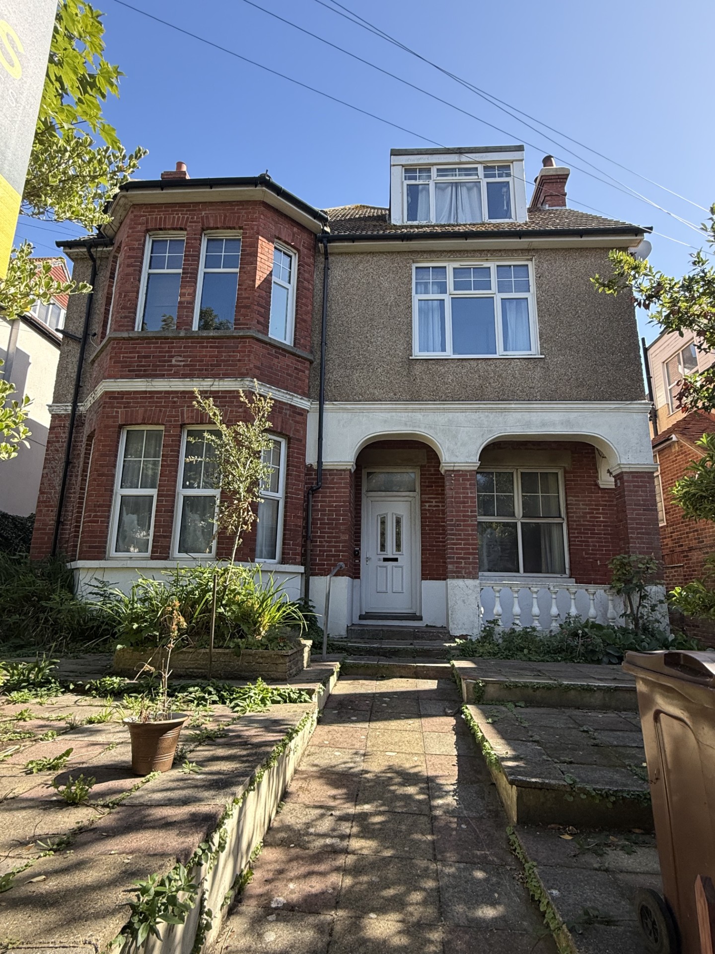 Building surveyor reviewing a property